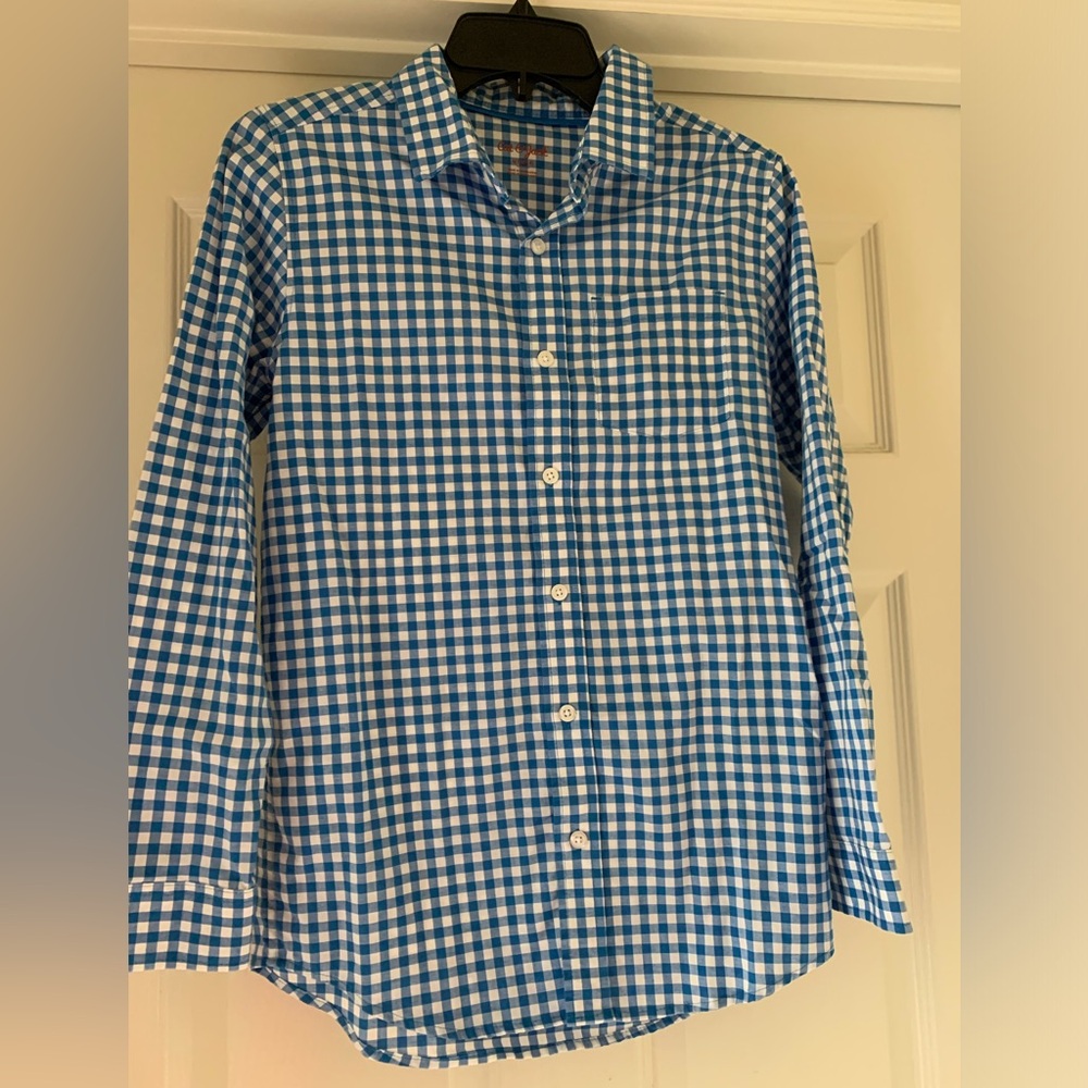 Dress Shirt - Checkered - Boys
